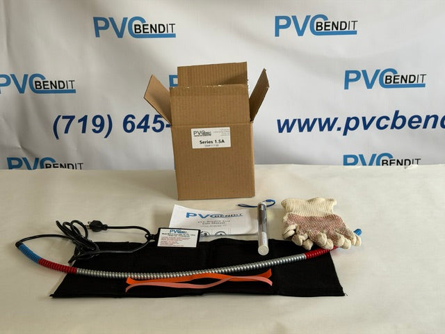 PVC Bendit 1.5A Heater – Heat & Bend Up to 1.5' PVC Pipe, 5/8" ID+