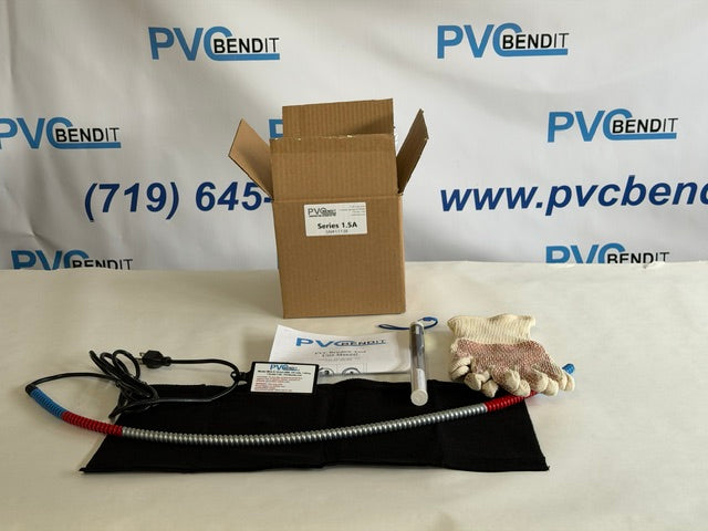 PVC Bendit 1.5A Heater – Heat & Bend Up to 1.5' PVC Pipe, 5/8" ID+