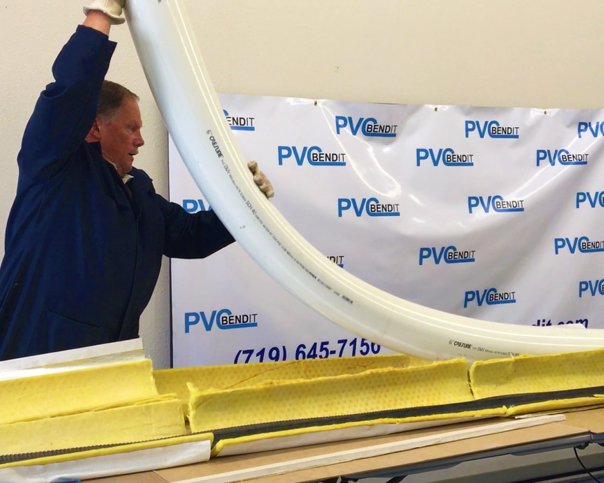 10B PVC Bendit for Heating & Bending up to 10' Bends in 1-1/4" ID and Larger Schedule 40-80 PVC Pipe 120V 800W 7A