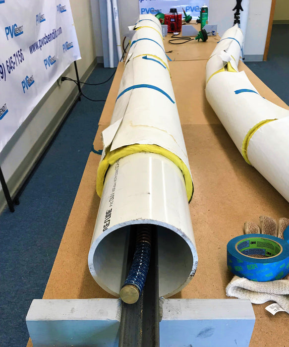 10B PVC Bendit for Heating & Bending up to 10' Bends in 1-1/4" ID and Larger Schedule 40-80 PVC Pipe 120V 800W 7A