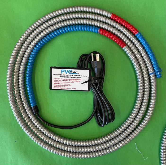 10A PVC Bendit for Heating & Bending up to 10' Bend in 1/2" ID and Larger Schedule 40-80 PVC Pipe